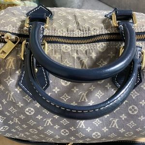 Louis Vuitton Speedy 30 Bandouliere Idylle Canvas